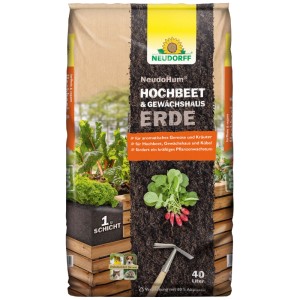 Neudorff Erde für Hochbeet- & Gewächshaus NeudoHum 40 l