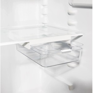 Transparente Rotho Cauma Schublade als Kühlschrank Organizer (2,6 l) im Kühlschrank.