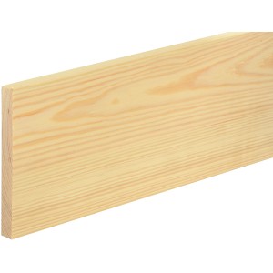 Flache, unbehandelte Fichte/Kiefer Leiste, astrein, für Bastelarbeiten und Innenausbau.