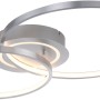 Moderne LED-Deckenleuchte Asmina von Just Light aus Aluminium, 69x55 cm.