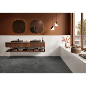 Wandfliese Silva Weiß glänzend 30 cm x 60 cm