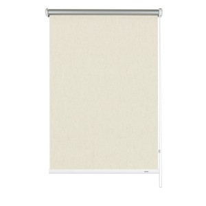 Gardinia Verdunkelungsrollo Thermo Struktur, 62x180 cm, Natur. Rollo für Wand, Decke oder Fenster.