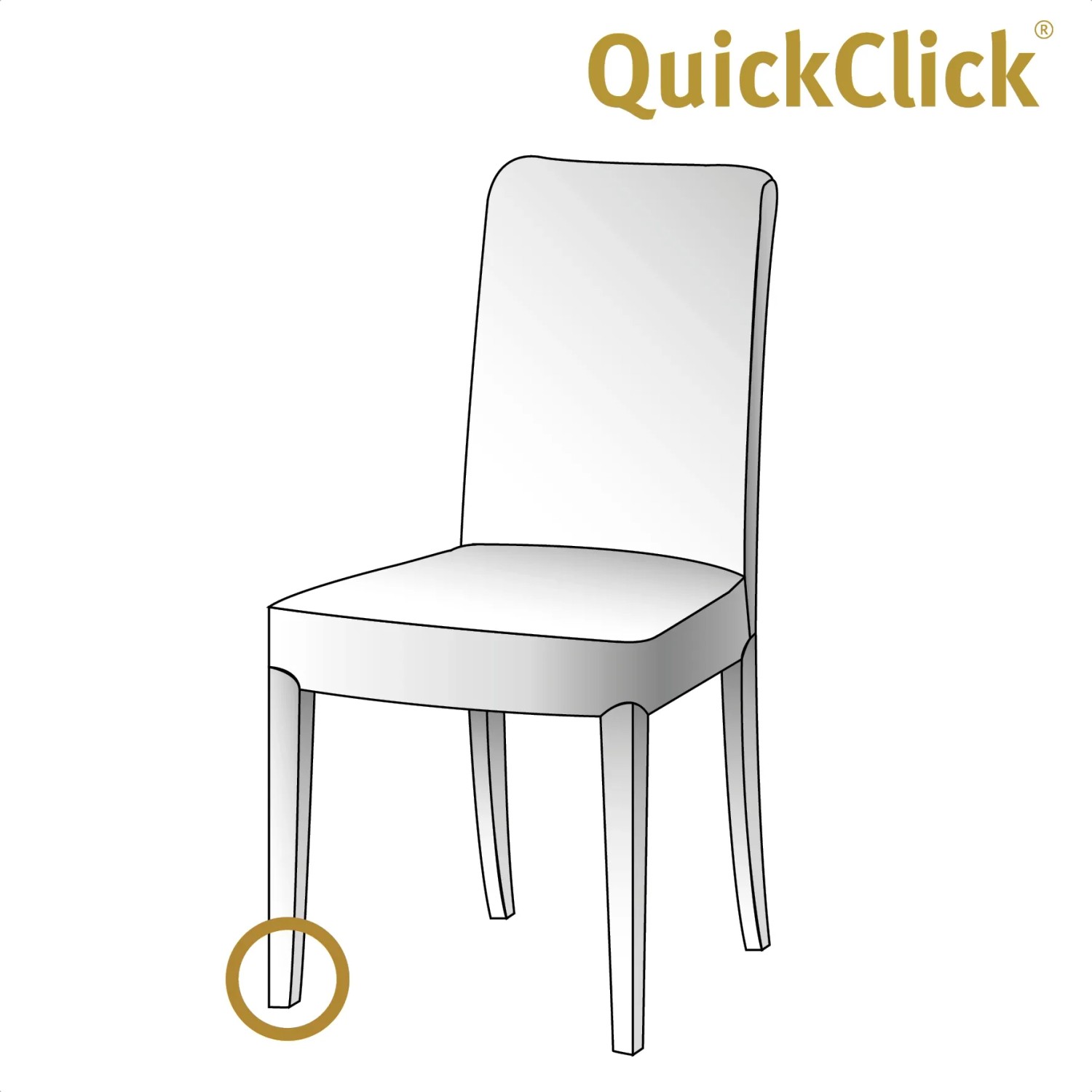 Wagner QuickClick Möbelgleiter 2in1, 12-teilig, schwarz-weiß, Ø 30mm für optimalen Oberflächenschutz.