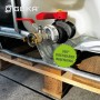 GEKA plus IBC Adapter Set mit Kugelhahn und GEKA Kupplung am IBC Container.