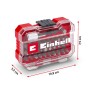 Einhell Bit-Set XS-Case, 30-teilig, mit verschiedenen Schraubenzieher-Bits in roter Aufbewahrungsbox.