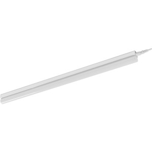 Weiße Ledvance LED-Unterbauleuchte Batten Sensor, 60 cm, für Küchen und Regale.