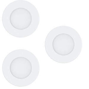 Eglo LED-Einbauleuchte Zigbee Fueva-Z Rund Weiß 3 Stk. 2,8 W