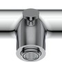 Schütte Thermostat Wannenarmatur London, Chrom, Aufsicht