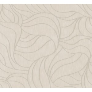Beige Colani Vliestapete Visions mit geschwungenem Muster für dekorative Wandgestaltung.
