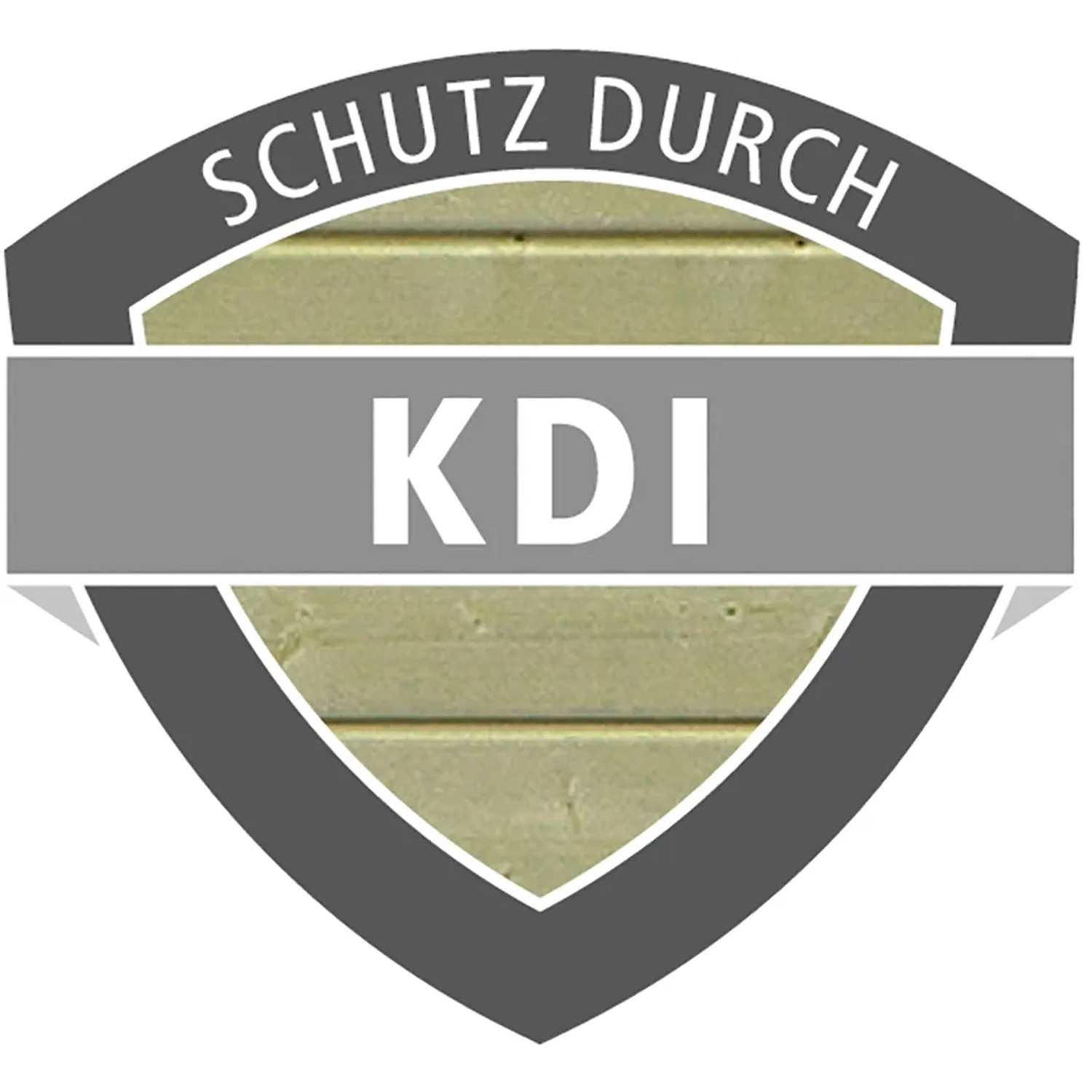 Karibu Holzpool: Detailansicht der KDI-Imprägnierung für langanhaltenden Schutz des Pools.