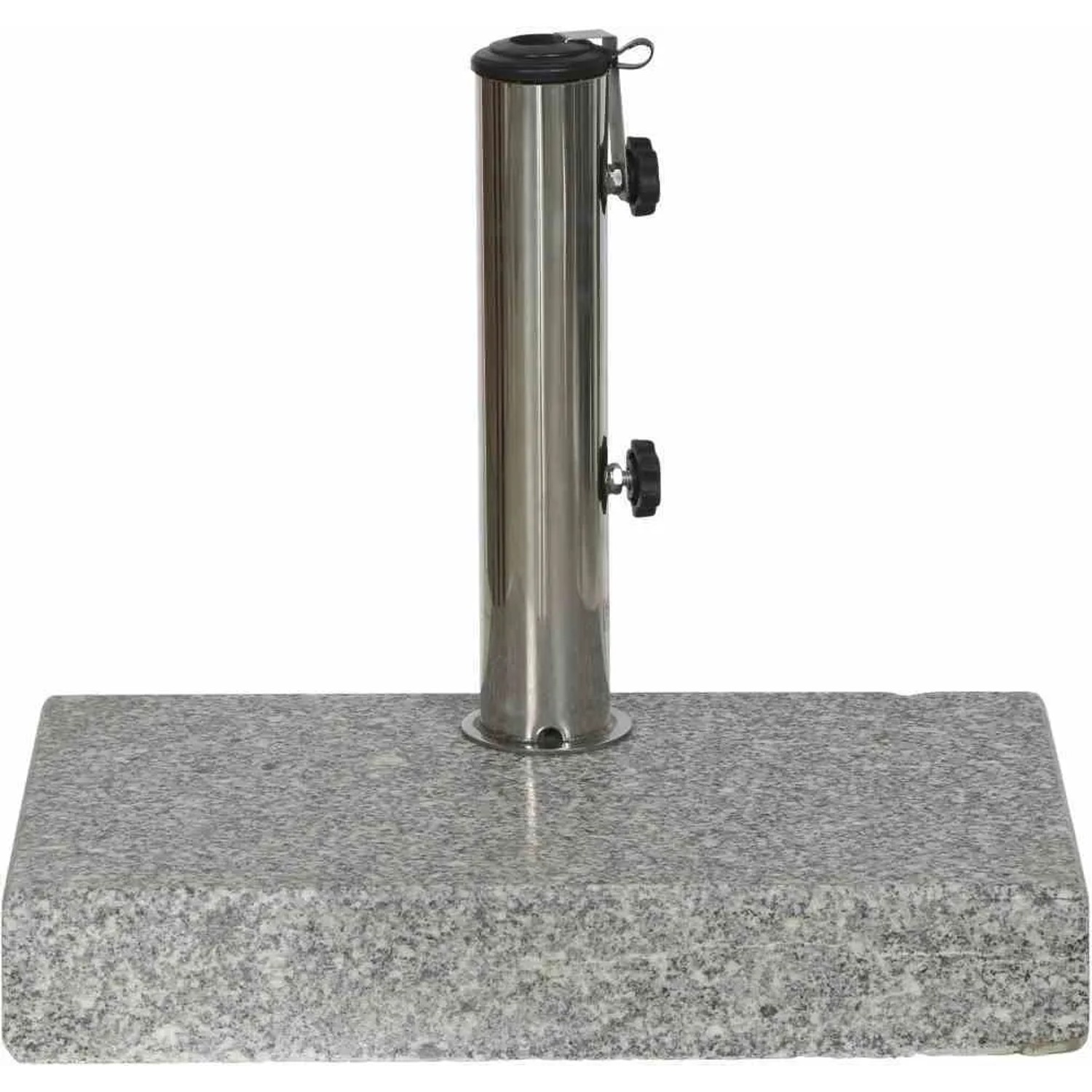 Base Per Ombrellone In Cemento Nero 15 Kg - Dimensioni 42x35 Cm Diametro Interno 303538 Mm 82842593