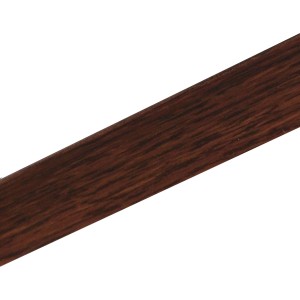 Arcansas Winkelprofil, gleichschenklig, 20x20x1000 mm, PVC, Holzoptik.