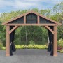 Westmann Moskitonetz 4er-Pack für Pavillon (320x220cm) aus Mesh-Gewebe.