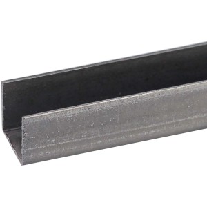 U-Profil Eisen, 20x20 mm, für Baukonstruktionen und Maschinen.