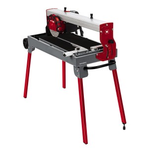 Einhell Radial-Fliesenschneider TE-TC 620 U mit einklappbarem Untergestell für große Fliesenformate.