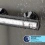 Grohe Thermostat des Duschsystems Vitalio Start 250 Chrom mit 38°C Temperaturbegrenzung.