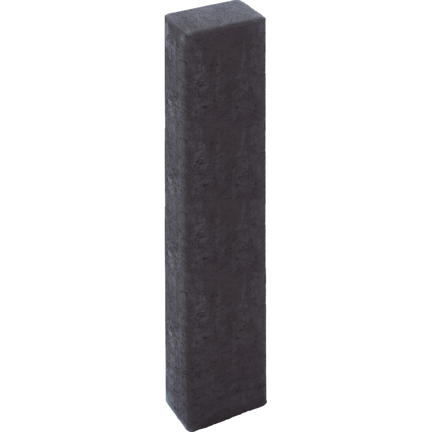 Diephaus Rechteck-Palisade in Anthrazit, 100x16,5x12 cm, für Einfassungen und Mauersysteme.