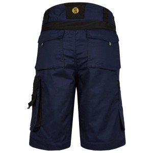 Hans Schäfer Athos Arbeitshose Short in Navy, Gr. 50, Rückansicht mit Taschen.