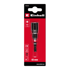 Einhell Impact Sechskant-Steckschlüssel, 13 mm, mit 1/4 Zoll Schaft für Akkuschrauber.