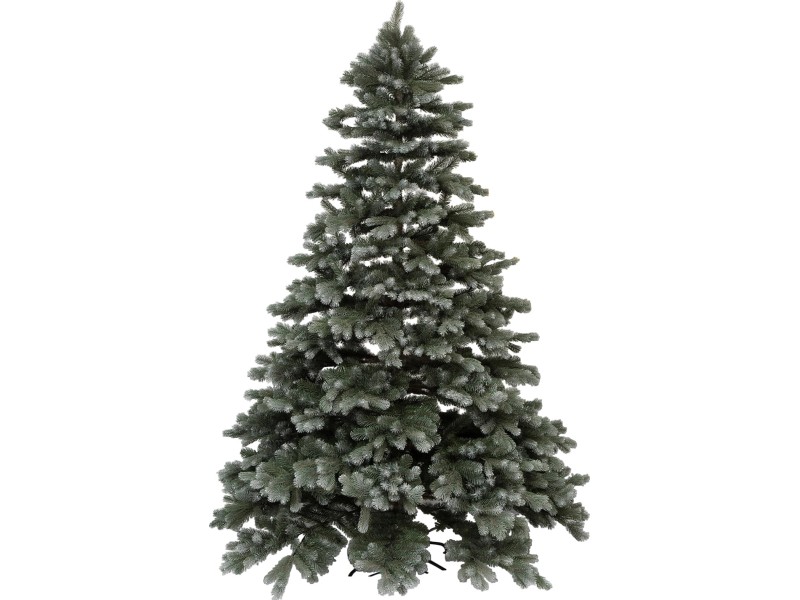 Takasho Künstlicher Weihnachtsbaum Blautanne Deluxe 121 cm gefrostet kaufen bei OBI