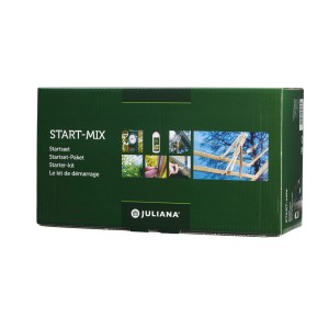 Juliana Startmix für Gewächshaus-Montage: Zubehör-Set mit Reiniger, Thermometer, Schrauben u.a.