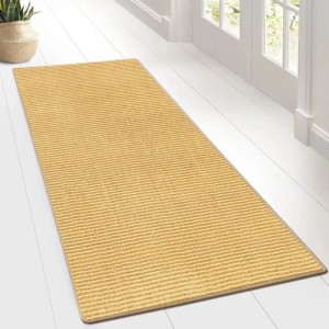 KARAT Sisal Teppichläufer nach Maß Sylt Für Innenbereiche Natur 80 x 300 cm