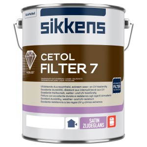 Sikkens Cetol Filter 7 plus Nussbaum, 5L Dose Holzlasur für Aussen.
