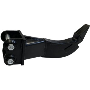 Güde Reißzahnaufsatz für Mini-Bagger GMB 860B, Stahl, schwarz.