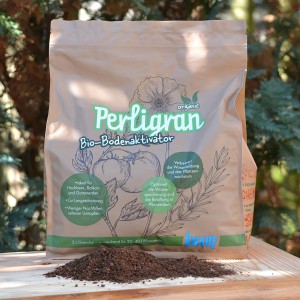 Knauf Bio-Bodenaktivator Perligran Premium 5L im Sack, Perlite zur Bodenverbesserung.