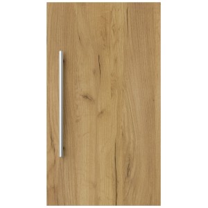 Posseik Hängeschrank 62 cm, Eiche Gold Dekor, Bad-Einbauschrank mit Griff.