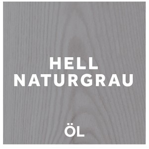 Musteranstrich Bondex Garden Greys Öl Hell Naturgrau für Holz im Außenbereich.