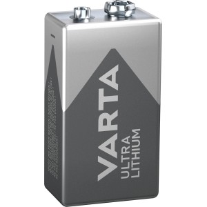 Varta Ultra Lithium 9V E-Block Batterie für Geräte mit hohem Energiebedarf.