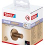Verpackung des Tesa Handtuchhakens Moon in Bronze, Badhelfer zur Wandmontage ohne Bohren.