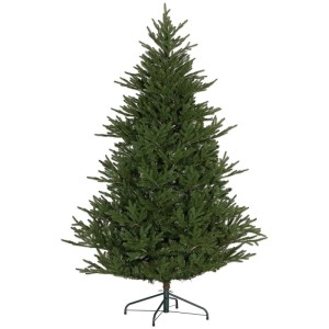 Grüner HOMCOM künstlicher Weihnachtsbaum, 180 cm hoch, mit 2380 naturgetreuen Spitzen und stabilem Metallständer.