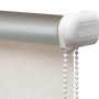 Gardinia Verdunkelungsrollo Thermo Streifen, 62x180 cm, weiß. Rollo mit Thermobeschichtung und Seitenzug.