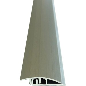 Anpassungsprofil Expert, Edelstahl-Optik, 10x33x900 mm, für Laminat und Parkett.