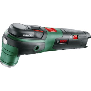 Bosch UniversalMulti 12 Akku-Multifunktionswerkzeug ohne Akku, grün/schwarz.