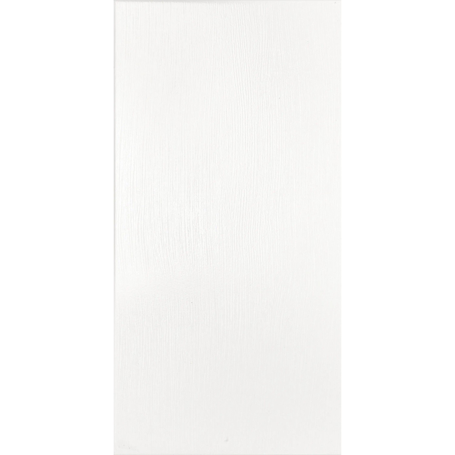 Weiße Wandfliese Desiree Blanco, 25x50 cm, für moderne Badgestaltung.