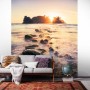 Komar Fototapete Vlies Island Dreaming, 200x250 cm, mit Inselmotiv im Sonnenuntergang.