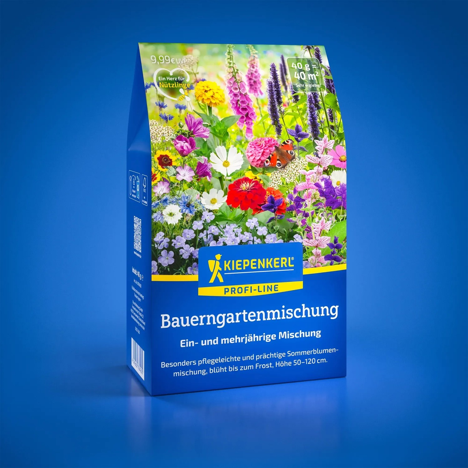Kiepenkerl Bauerngarten Mischung Blumensamen für farbenfrohe Blumenbeete.