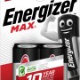 Energizer Max C Baby Batterien, 2er-Pack, Alkali-Batterien für Geräte des täglichen Bedarfs.