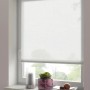 Gardinia EasyFix Rollo Natur, 100x150 cm, weiß, am Fenster montiert.