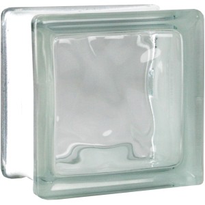 Klarer BM Glasstein Wolke, 11,5x11,5x8 cm, für Innen- und Außenbereich.