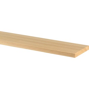 Flache Lärche Leiste, 9,2x58,8x2000mm, ideal für Bastelarbeiten & Innenausbau.