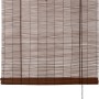 OBI Bambus-Raffrollo Teak, 140x160 cm, aus natürlichem Bambus für dekorativen Sichtschutz.