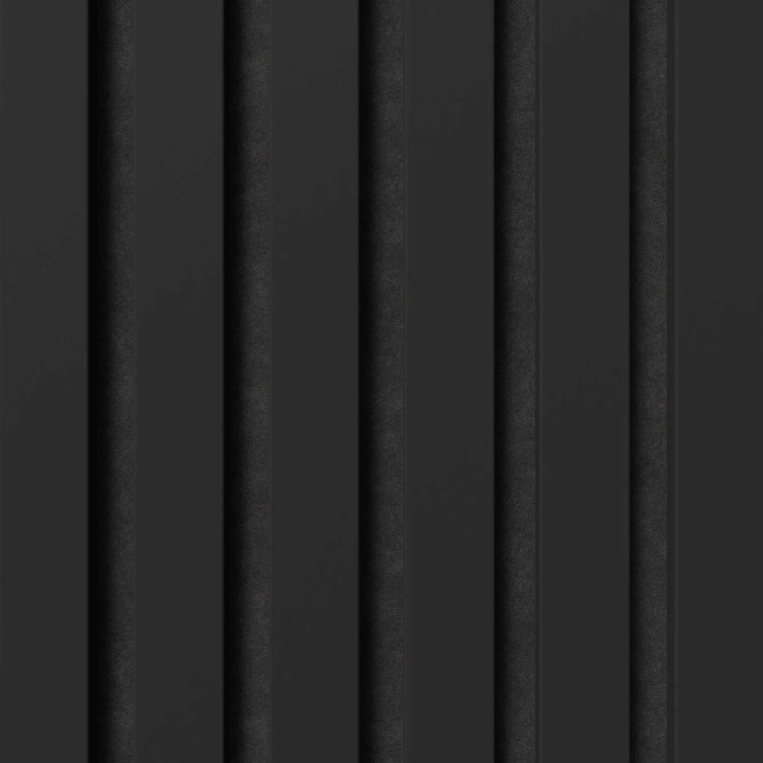 Schwarzes Akustikpaneel mit Filz, 60x120cm, 2er Set zur Wand- und Deckenverkleidung.