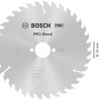 Bosch Kreissägeblatt Hartmetall, 190 mm Durchmesser, für präzise Schnitte in Holz.