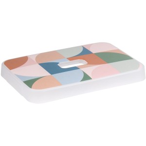 Sunware Deckel Dekor für Sigma Home Aufbewahrungsbox 5 l, Terra mit Muster.