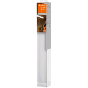Verpackung der Ledvance LED-Unterbauleuchte Cabinet Corner, 55 cm. Eck-Montage, mit Bewegungssensor.