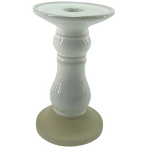 Boltze Kerzenleuchter, hellgrün, 15,5 cm hoch. Deko-Highlight für stimmungsvolle Beleuchtung.